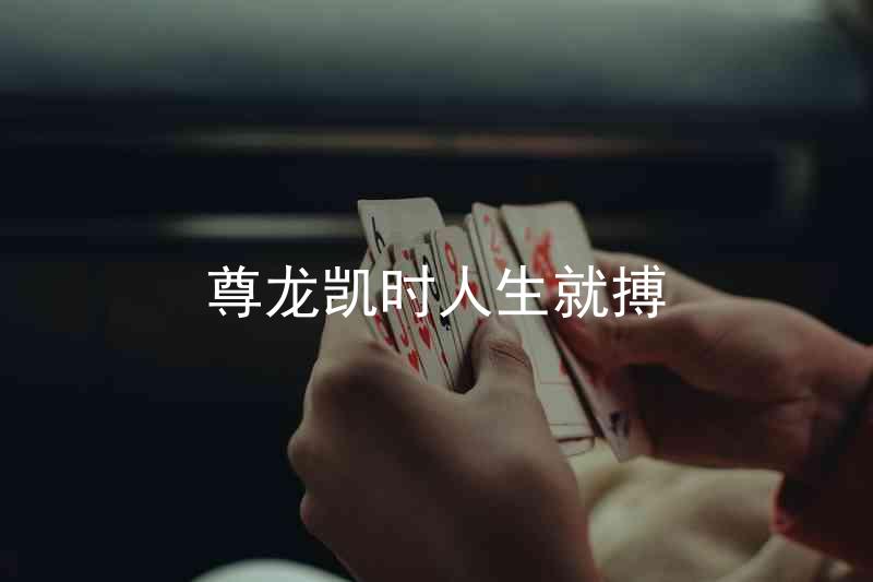 尊龙凯时人生就搏