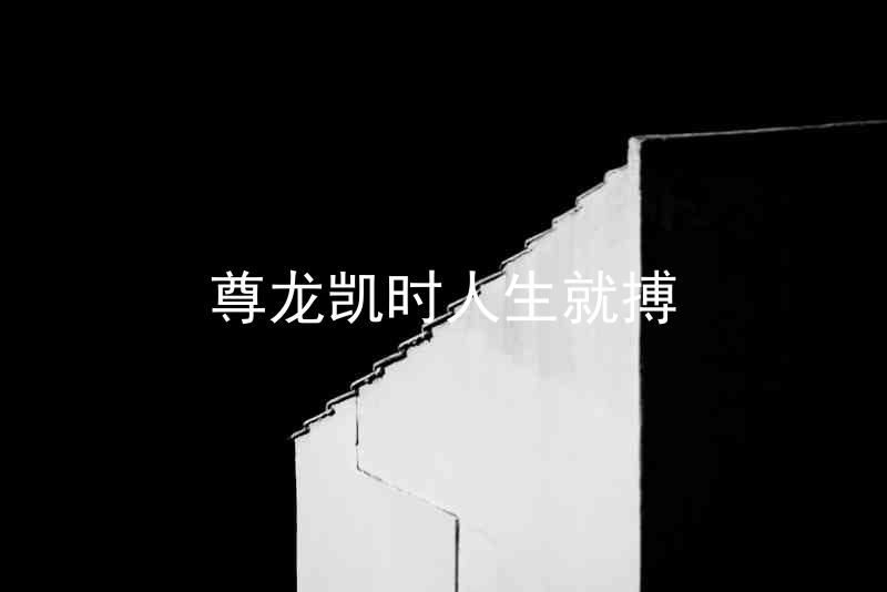 尊龙凯时人生就搏